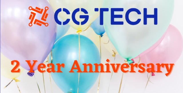 CG TECH 2 Year Anniversary