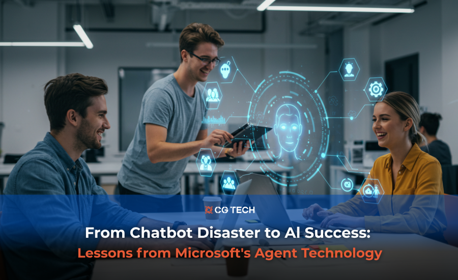 From Chatbot Disaster to Al Success - Lessons from Microsoft's Agent Technology.