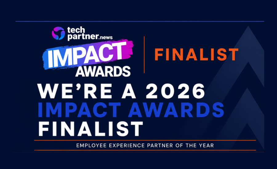 CG TECH's 2026 techpartner.news Impact Awards finalist badge for Employee Experience Partner of the Year.